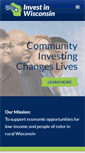 Mobile Screenshot of investinwisconsin.org